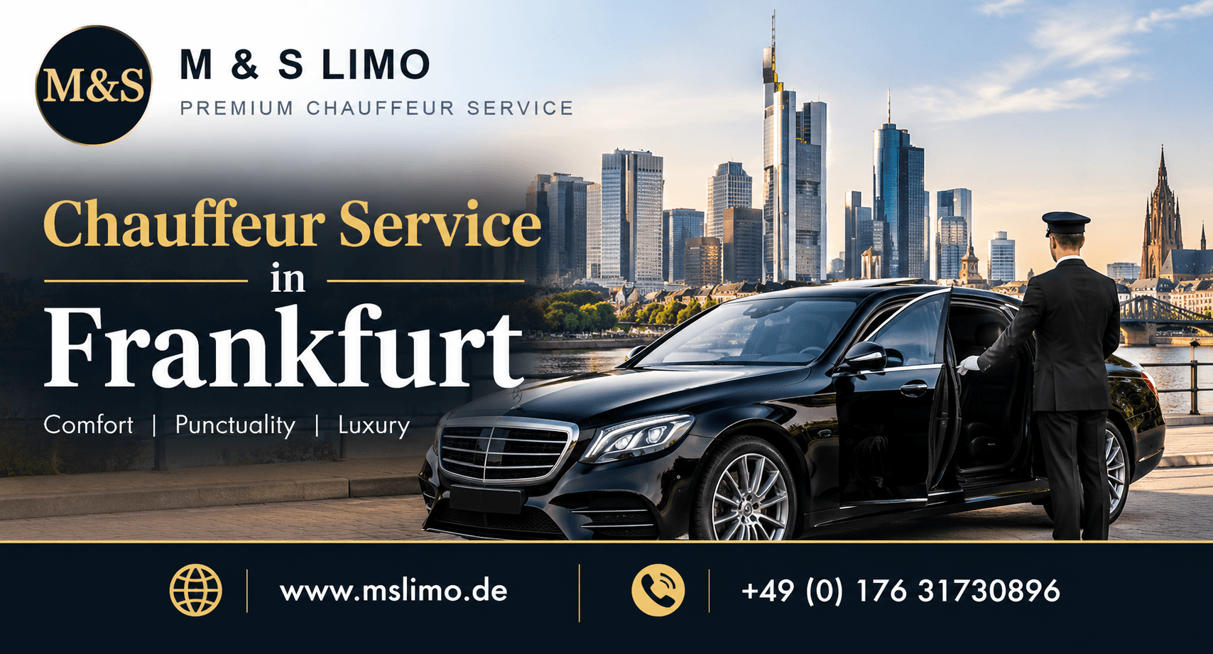 Book Chauffeur Service Frankfurt Airport | MS LIMO